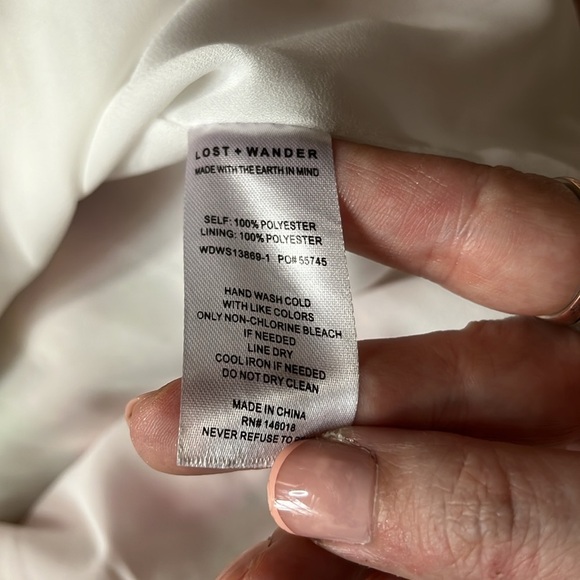 New Lost + Wander Painterly Love Mini Dress Floral Women's S | Summer Dress - Picture 14 of 16